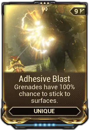Adhesive Blast mod card