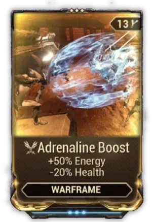 Adrenaline Boost mod card