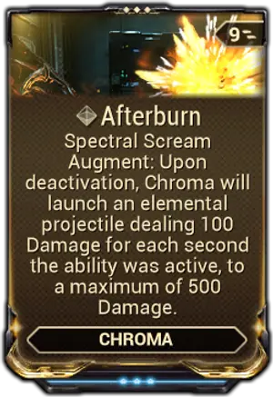Afterburn mod card