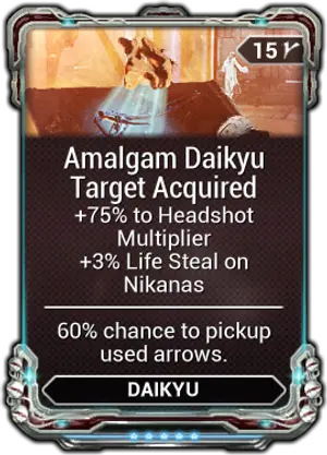 Amalgam Daikyu Target Acquired mod card