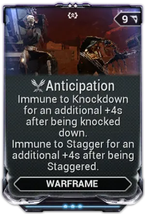 Anticipation mod card