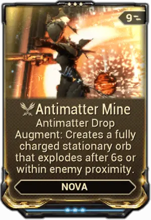 Antimatter Mine mod card