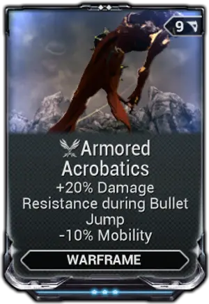 Armored Acrobatics mod card