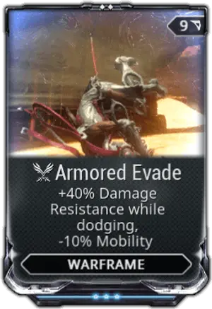 Armored Evade mod card
