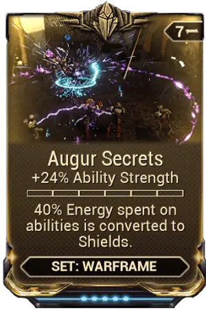 Augur Secrets mod card