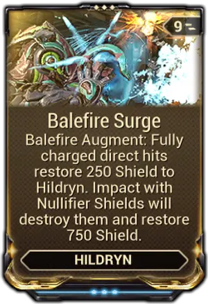 Balefire Surge mod card