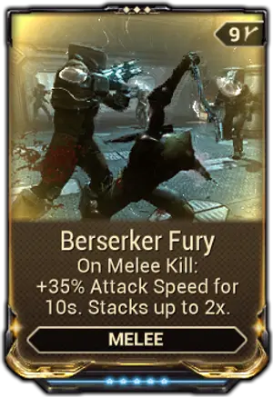 Berserker Fury mod card