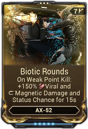 Biotic Rounds mod card