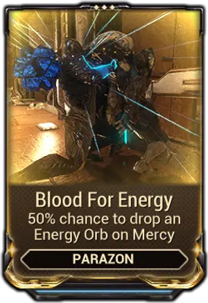 Blood For Energy mod card