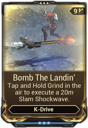 Bomb The Landin' mod card