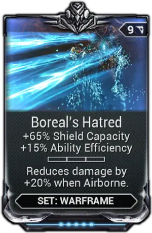Boreal's Hatred mod card