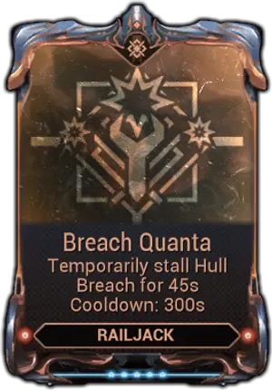 Breach Quanta mod card