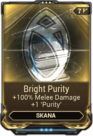 Bright Purity mod card