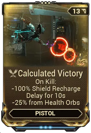 Calculated Victory mod card