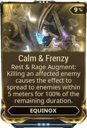 Calm & Frenzy mod card