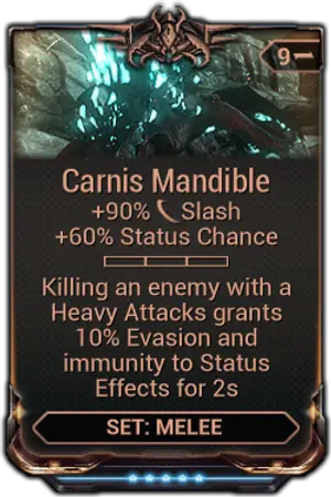 Carnis Mandible mod card