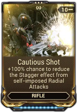 Cautious Shot mod card