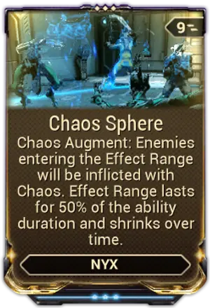Chaos Sphere mod card