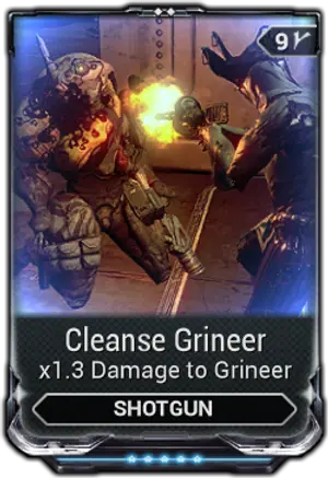 Cleanse Grineer mod card