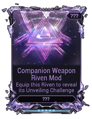 Companion Weapon Riven Mod mod card