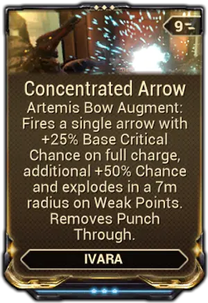Concentrated Arrow mod card