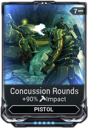 Concussion Rounds mod card