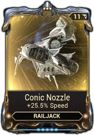 Conic Nozzle mod card