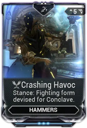 Crashing Havoc mod card