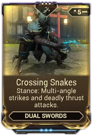 Crossing Snakes mod card