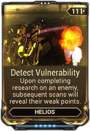 Detect Vulnerability mod card