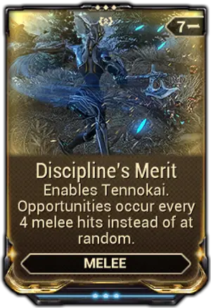 Discipline's Merit mod card