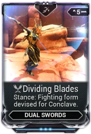 Dividing Blades mod card
