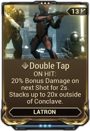 Double Tap mod card