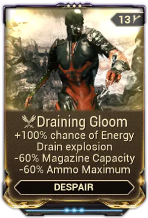 Draining Gloom mod card