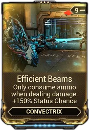 Efficient Beams mod card