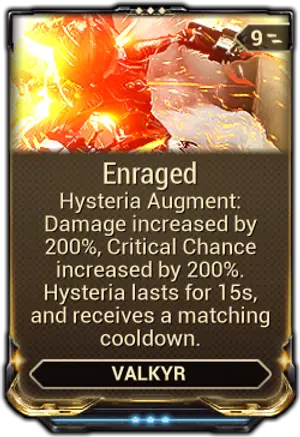 Enraged mod card