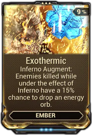 Exothermic mod card
