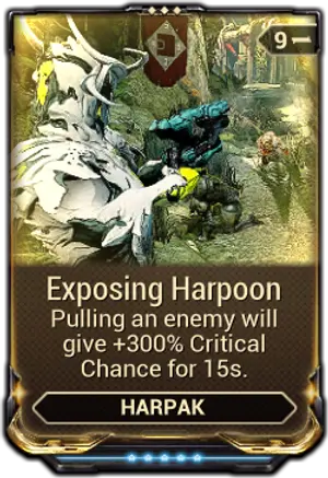 Exposing Harpoon mod card