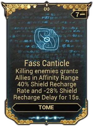 Fass Canticle mod card
