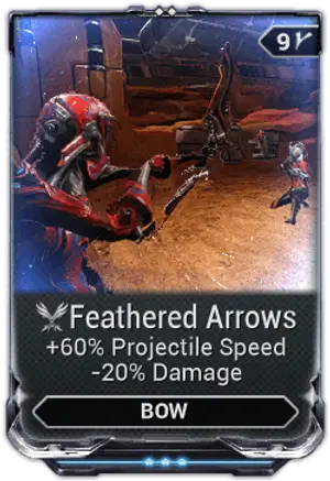 Feathered Arrows mod card
