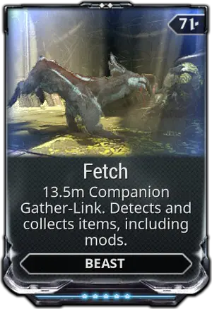 Fetch mod card