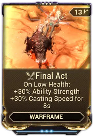 Final Act mod card