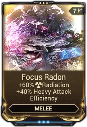 Focus Radon mod card