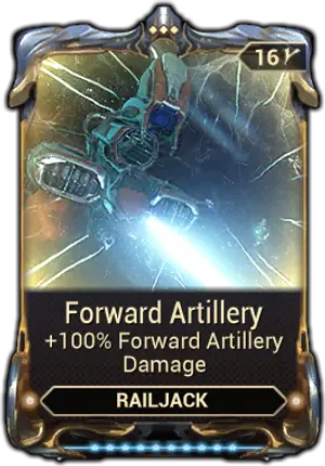 Forward Artillery mod card