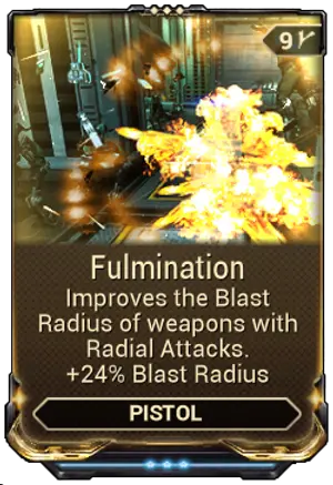 Fulmination mod card