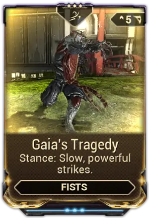 Gaia's Tragedy mod card