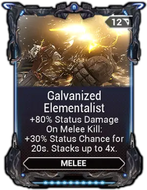 Galvanized Elementalist mod card