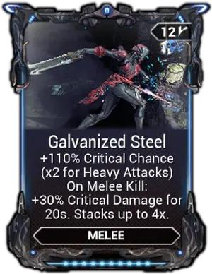 Galvanized Steel mod card