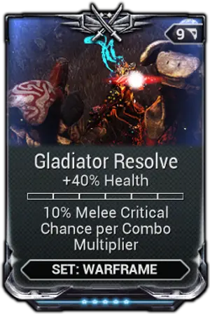 Gladiator Resolve mod card