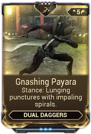Gnashing Payara mod card